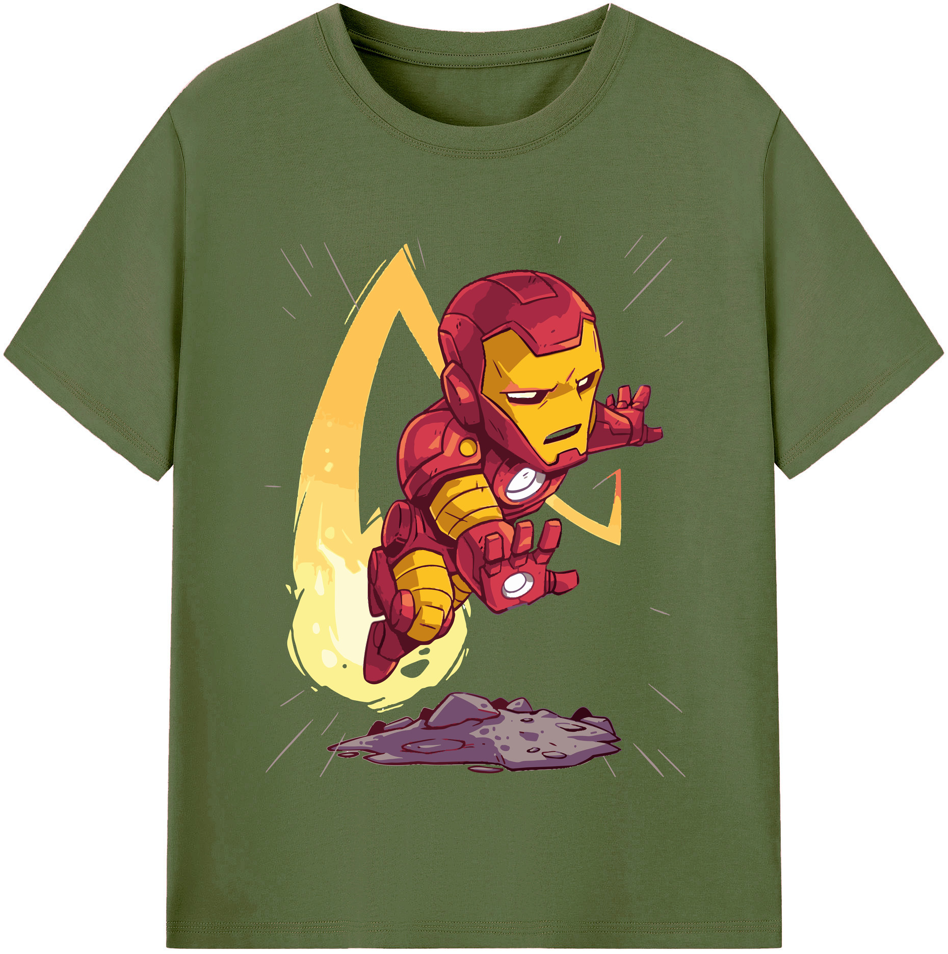（画像用） アベンジャーズ The Avengers 綿100％半袖Tシャツ（フロントプリント）
